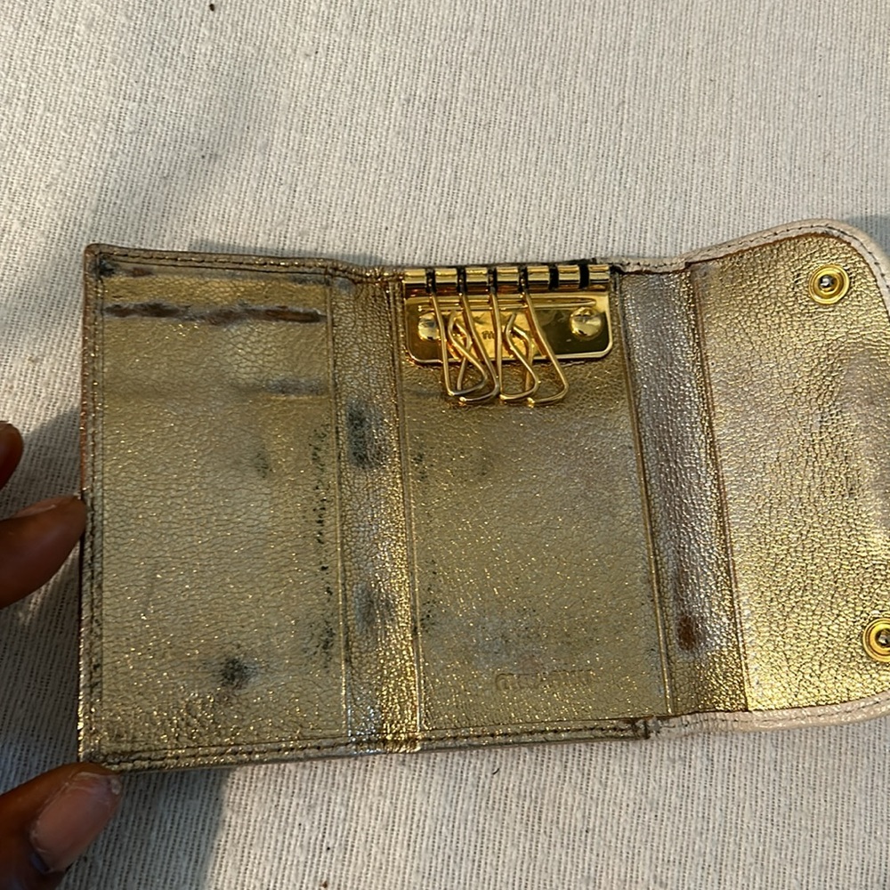Miu Miu Card Holder Key Holder Small Wallet - image 7